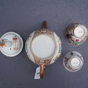 Une belle collection en porcelaine de Chine bleu et blanc et famille rose, Kangxi/Qianlong — photo 53