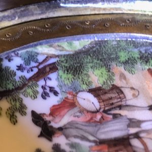 Une boîte à tabac en porcelaine et argent doré, France ou Allemagne, 18ème — photo 10
