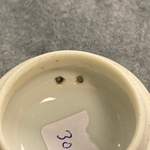 Une boîte à thé couverte en porcelaine de Chine en bleu et blanc, Kangxi — photo 12