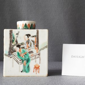 Une boîte à thé en porcelaine de Chine famille verte, Kangxi — photo 8