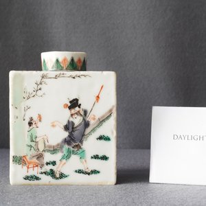 Une boîte à thé en porcelaine de Chine famille verte, Kangxi — photo 9