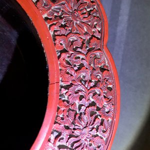 Une boîte couverte en laque de Chine à décor floral, 18/19ème — photo 18