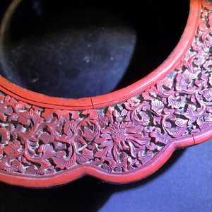 Une boîte couverte en laque de Chine à décor floral, 18/19ème — photo 20