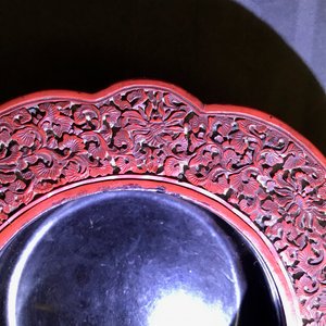 Une boîte couverte en laque de Chine à décor floral, 18/19ème — photo 26