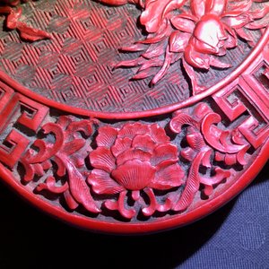 Une boîte couverte en laque de Chine, marque de Wanli, 18/19ème — photo 18