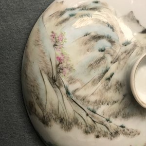 Une boîte couverte et un réchaud en porcelaine de Chine qianjiang cai, 19/20ème — photo 16