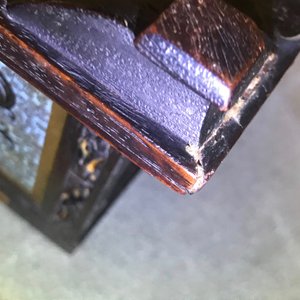 Une boîte rectangulaire en bois sculpté et émaux cloisonnés, Chine, 19ème — photo 28