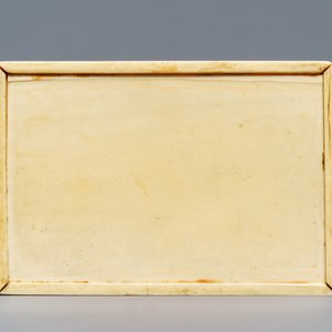 Une boîte rectangulaire en ivoire sculpté, Chine, Canton, 19ème — photo 9