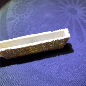 Une boîte, un porte-cartes et un support de carnet en ivoire, Chine, Canton, 19ème — photo 13