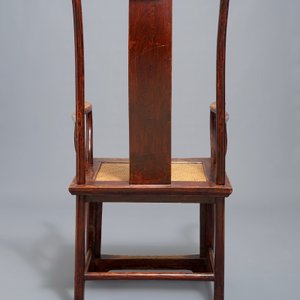 Une chaise en bois d'orme du type ""official's hat", Chine, 19ème — photo 4