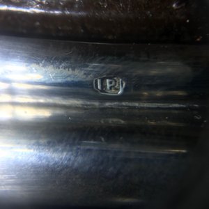 Une chope en grès de Creussen daté 1656 à monture en argent russe, marque de Fabergé — photo 22