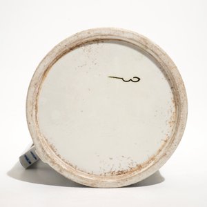 Une chope en style Iznik en faïence de Samson à couvercle en argent, France, 19ème — photo 8