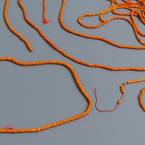 Une collection de colliers et perles en corail rouge, Chine, 19/20ème — photo 5
