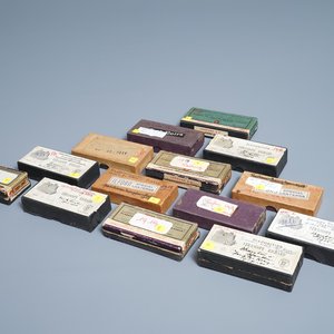 Une collection de photos sur plaques de verres stéreo de scènes chinoises, début du 20ème — photo 1