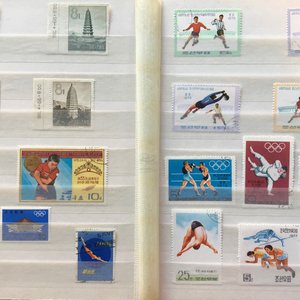 Une collection de timbres chinoises, 19/20ème — photo 9