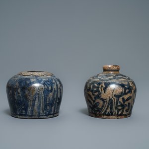 Une collection en porcelaine de Chine en bleu et blanc dite 'de Swatow', Ming — photo 14