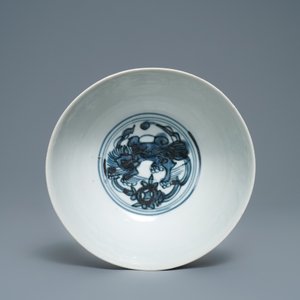 Une collection en porcelaine de Chine en bleu et blanc dite 'de Swatow', Ming — photo 24