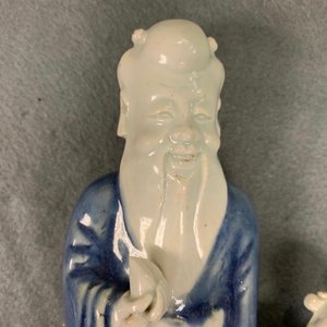 Une collection variée de figures en porcelaine de Chine, 18ème et après — photo 21