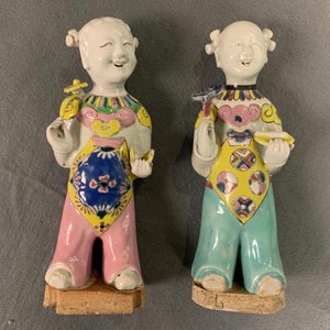 Une collection variée de figures en porcelaine de Chine, 18ème et après — photo 38