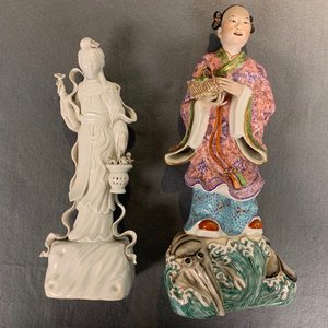 Une collection variée de figures en porcelaine de Chine, 18ème et après — photo 54