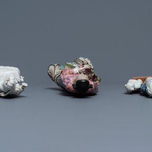 Une collection variée de figures en porcelaine de Chine, 18ème et après — photo 7