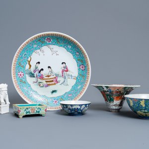 Une collection variée en porcelaine de Chine, 18/20ème — photo 1