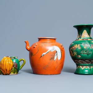 Une collection variée en porcelaine de Chine, 19/20ème — photo 4