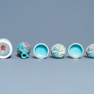 Une collection variée en porcelaine de Chine, 19/20ème — photo 14