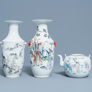 Une collection variée en porcelaine de Chine, 19/20ème — photo 4
