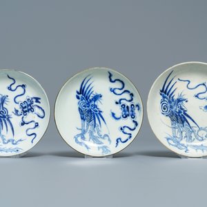 Une collection variée en porcelaine de Chine 'Bleu de Hue' pour le Vietnam, 19ème — photo 9