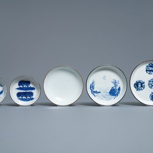 Une collection variée en porcelaine de Chine 'Bleu de Hue' pour le Vietnam, 19ème — photo 2