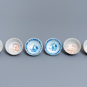 Une collection variée en porcelaine de Chine bleu et blanc, famille rose et de style Imari, Kangxi/Qianlong — photo 11