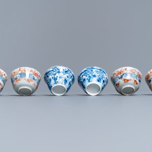 Une collection variée en porcelaine de Chine bleu et blanc, famille rose et de style Imari, Kangxi/Qianlong — photo 10