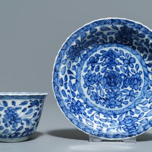 Une collection variée en porcelaine de Chine bleu et blanc, Kangxi — photo 13