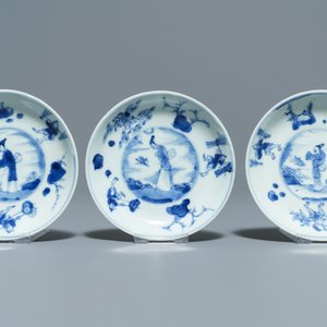 Une collection variée en porcelaine de Chine bleu et blanc, Kangxi — photo 6