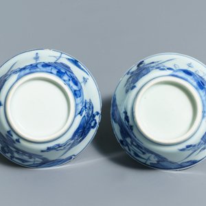 Une collection variée en porcelaine de Chine bleu et blanc, Kangxi — photo 10