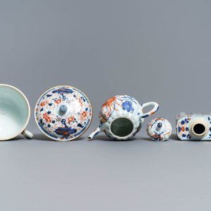 Une collection variée en porcelaine de Chine de style Imari, Kangxi/Yongzheng — photo 6