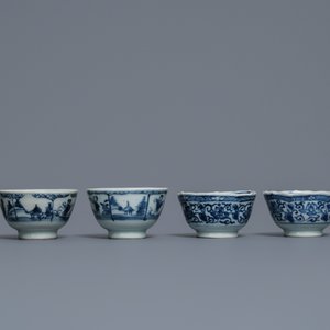 Une collection variée en porcelaine de Chine en bleu et blanc, Ming et Kangxi — photo 32