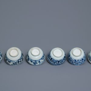 Une collection variée en porcelaine de Chine en bleu et blanc, Ming et Kangxi — photo 36