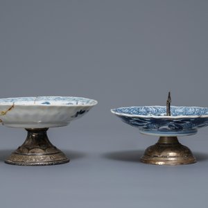 Une collection variée en porcelaine de Chine en bleu et blanc, Ming et Kangxi — photo 8
