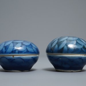 Une collection variée en porcelaine de Chine, e.o. de l'épave du Hatcher cargo, époque Transition — photo 11