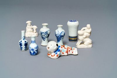 Une collection variée en porcelaine de Chine et Japon, 18ème