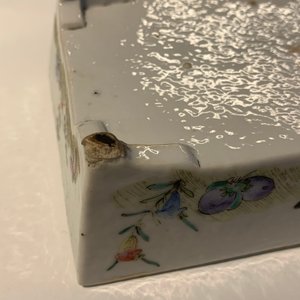 Une collection variée en porcelaine de Chine famille rose et en bleu et blanc, 19/20ème — photo 20