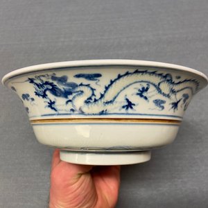 Une collection variée en porcelaine de Chine famille rose et en bleu et blanc, 19/20ème — photo 29