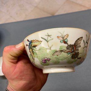 Une collection variée en porcelaine de Chine famille rose et en bleu et blanc, 19/20ème — photo 45