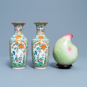Une collection variée en porcelaine de Chine famille rose et monochrome, 19/20ème — photo 10