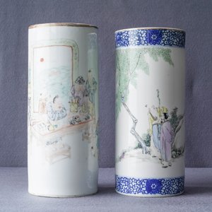 Une collection variée en porcelaine de Chine qianjiang cai et famille rose, 19ème/20ème siècle — photo 20