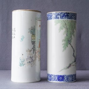 Une collection variée en porcelaine de Chine qianjiang cai et famille rose, 19ème/20ème siècle — photo 21