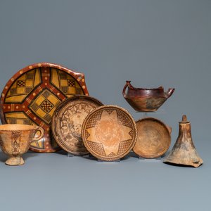 Une collection variée en terre cuite et polychromie, Amérique du Sud — photo 1