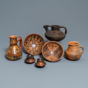 Une collection variée en terre cuite et polychromie, Amérique du Sud — photo 1